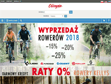 Tablet Screenshot of olimpiasport.pl